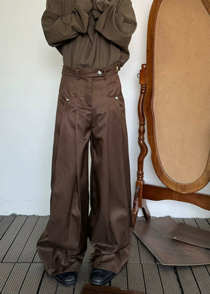 High Waist Wide Leg Trousers WN20029