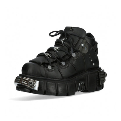 Chunky Sole Derby Metal Design Shoes WN19190