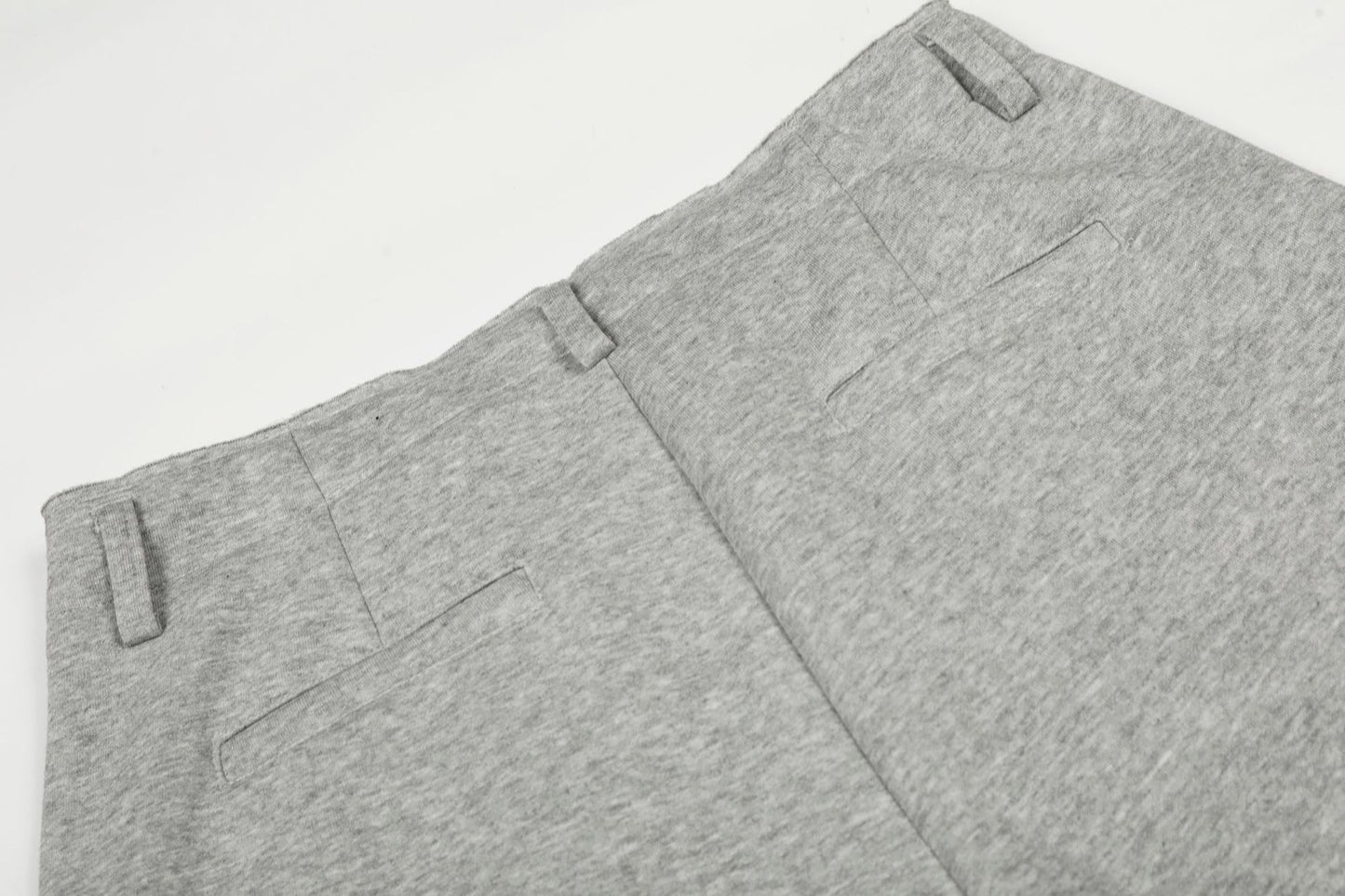 Deconstruction Irregular Curved Seam Wide Leg Sweatpants WN25834
