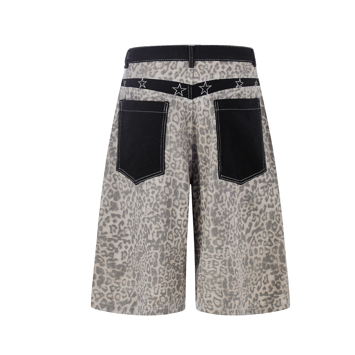 Leopard Star Pocket Half Pants WN25521