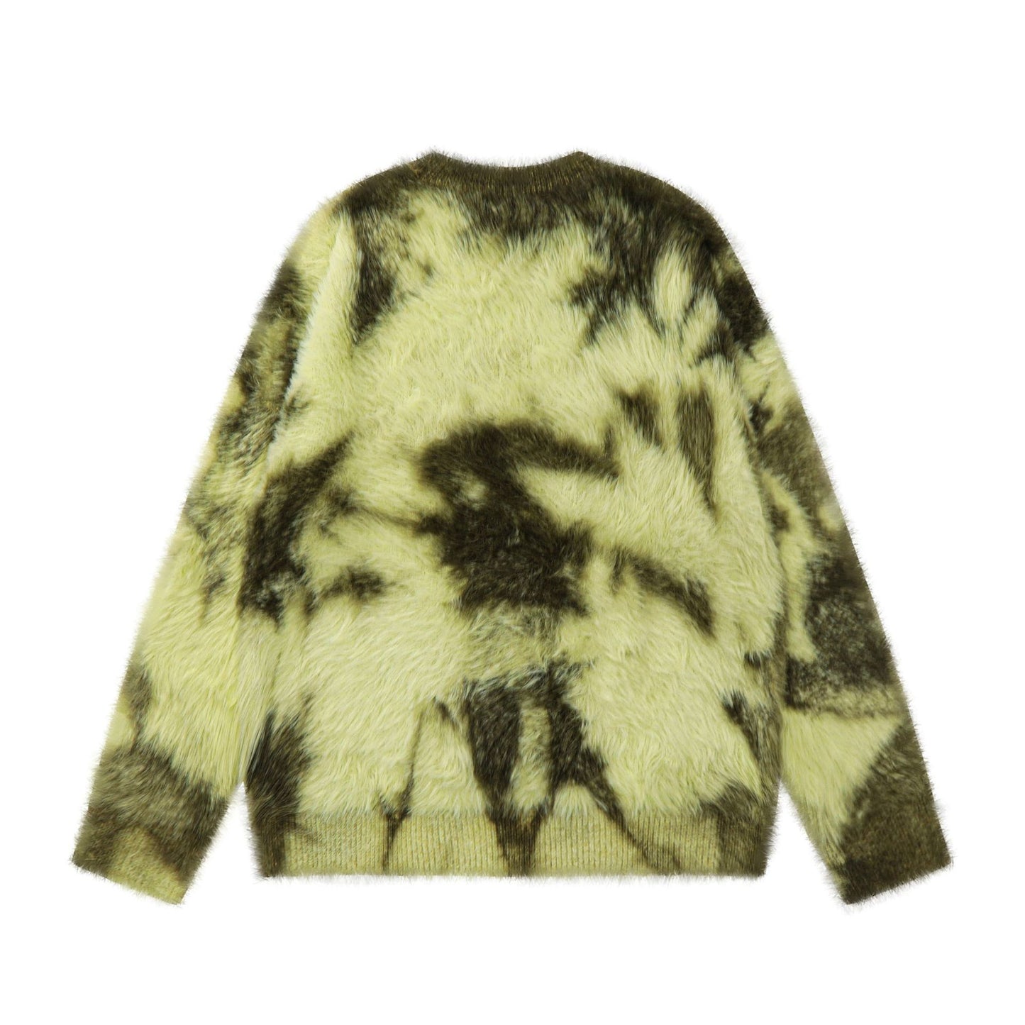 Tie-Dye Fake Mink Knit Sweater WN11000