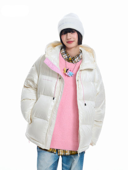 Thick Detachable Long Down Coat jacket WN9810