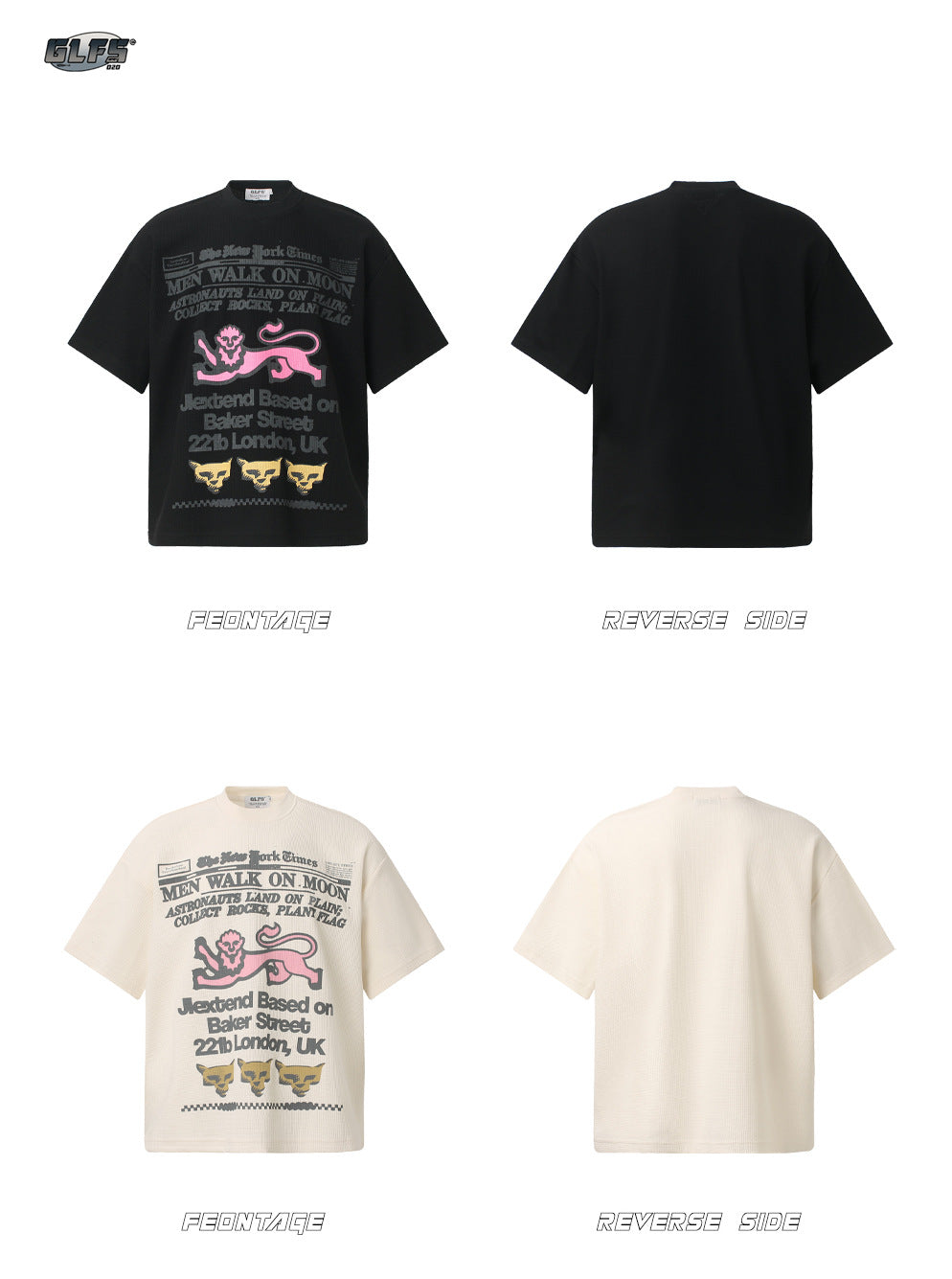 Graphic Letter Print Short Sleeve T-Shirt WN26426