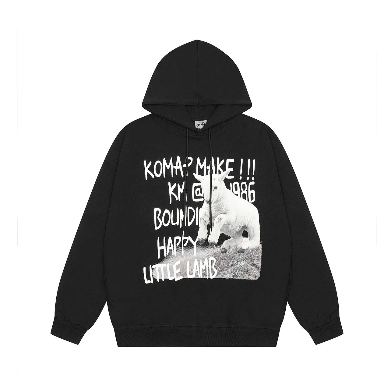 Fun Letter Print Oversize Hoodie WN8389