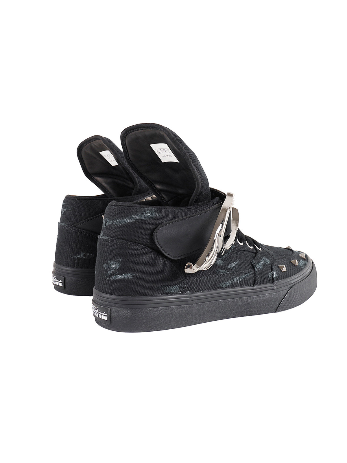 Metal Wing Stud Lace-Up Sneakers WN26709