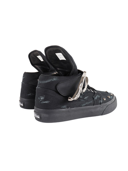 Metal Wing Stud Lace-Up Sneakers WN26709