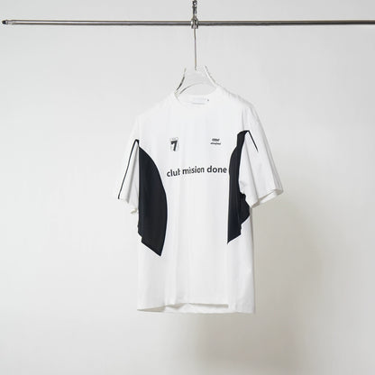 Graphic Letter Oversize Short Sleeve T-Shirt WN17308