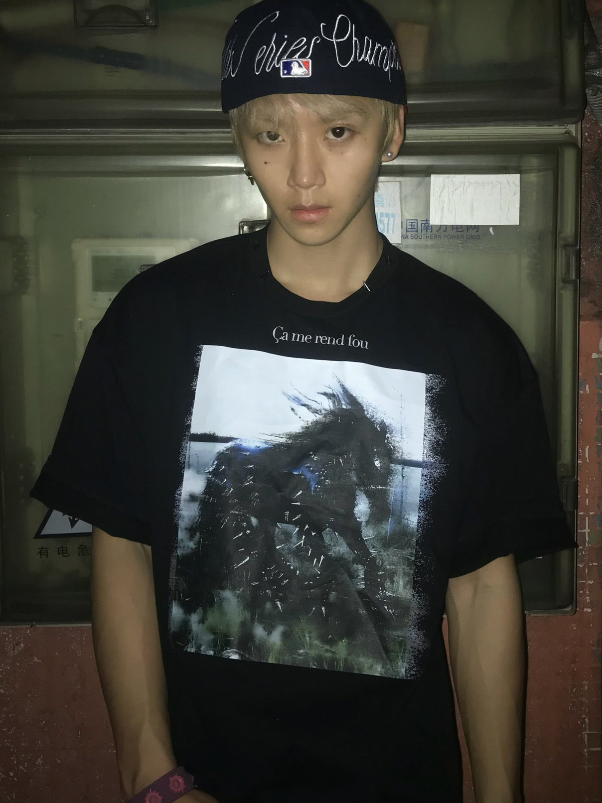 Graphic Print Short Sleeve T-Shirt WN27154