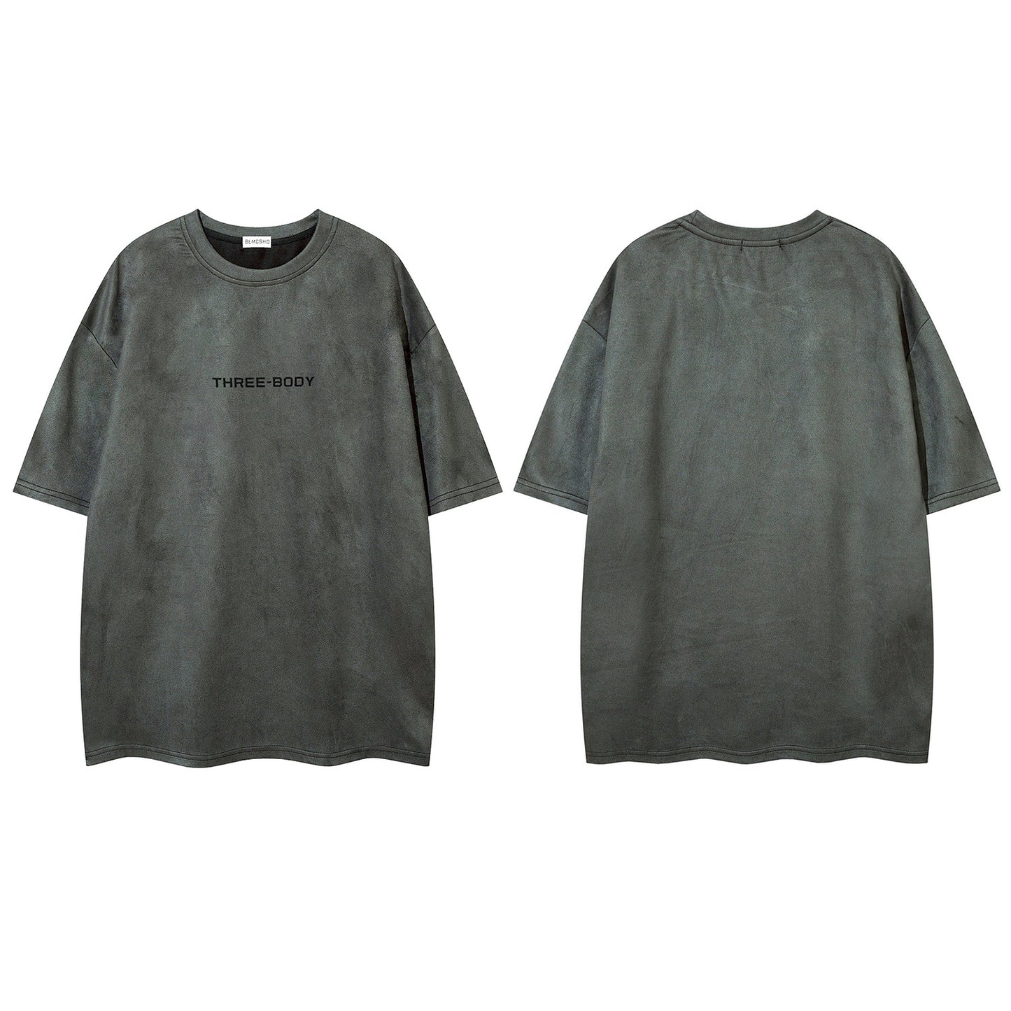 Washed Letter Short Sleeve T-Shirt WN26758