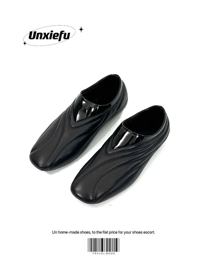 Leather Trainer Loafers WN20797