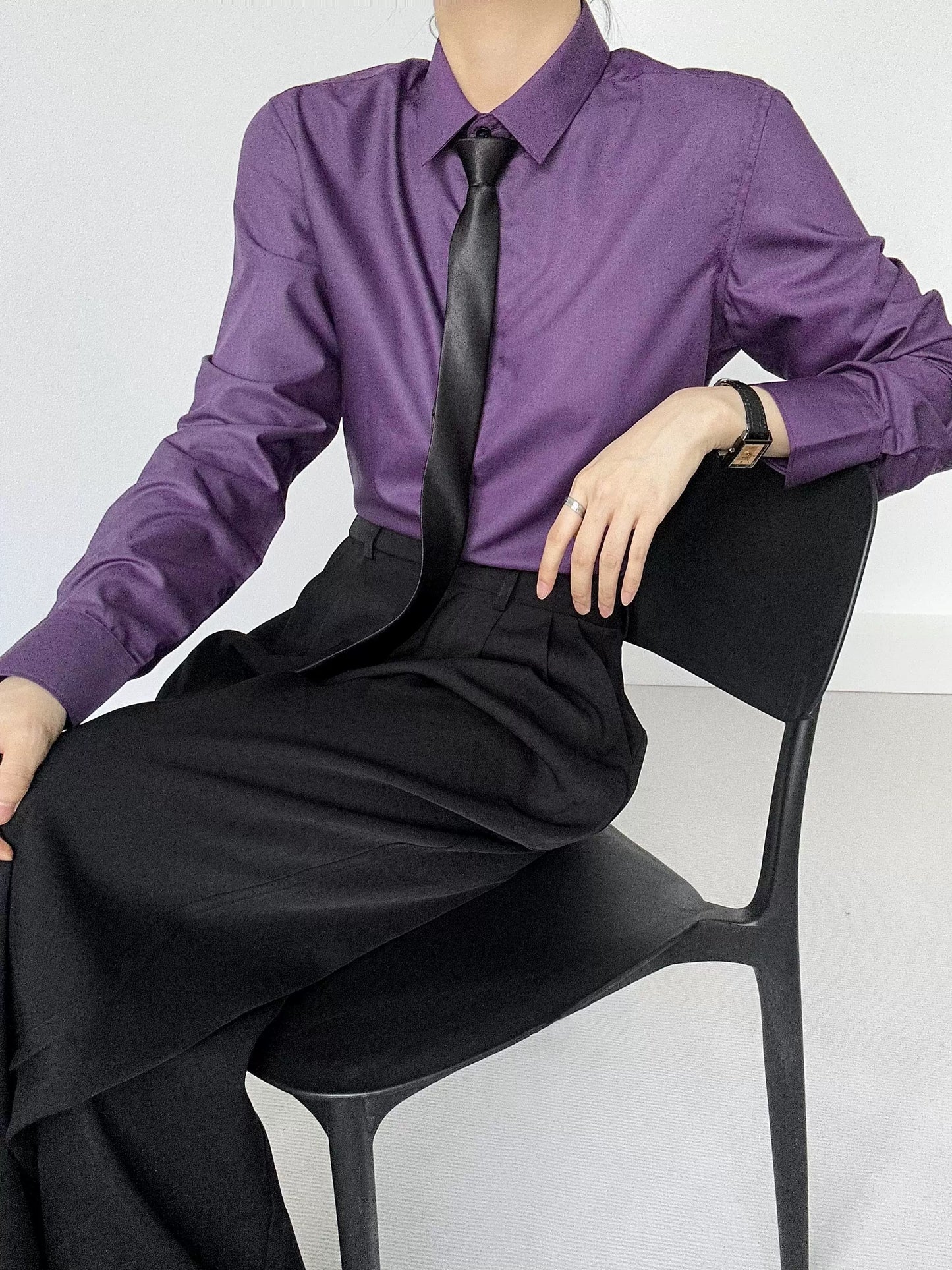 Plain Long & Short Sleeve Shirt WN19652