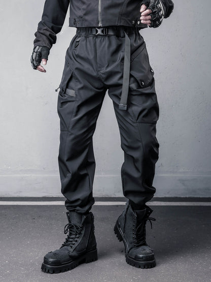 Tactical Multi-Pocket Cuffed Cargo Pants WN22455