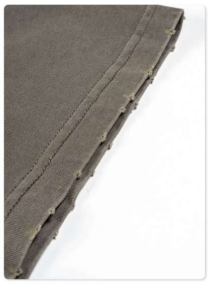 Damage Wash Round Neck Short Sleeve T-Shirt WN6060