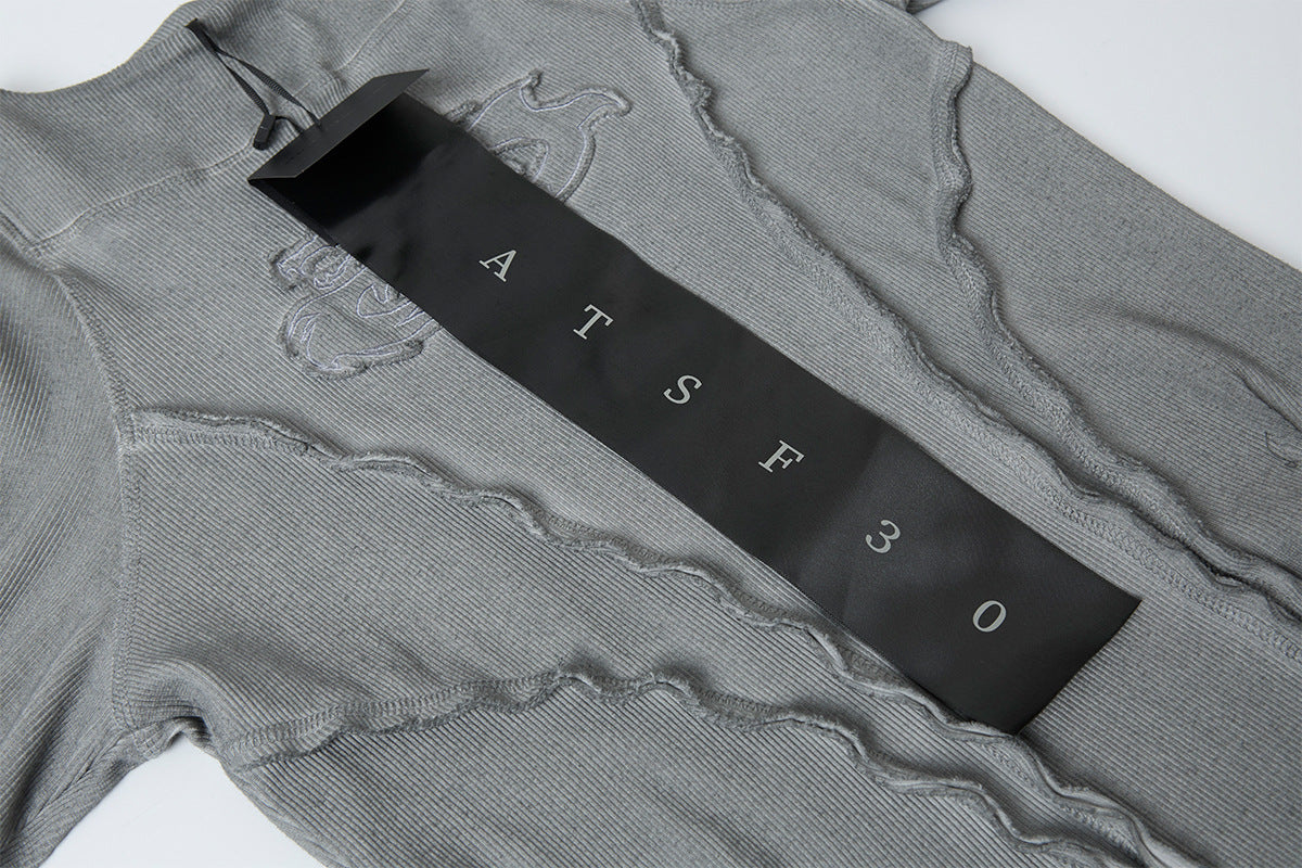 Graphic Design Futuristic Seam T-shirt WN23041