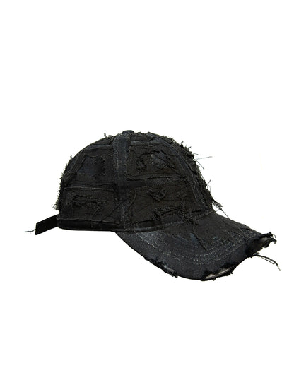 Damage Denim Patchwork Cap WN21119
