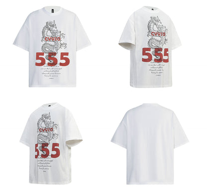 Graphic Letter Print Short Sleeve T-Shirt WN26291