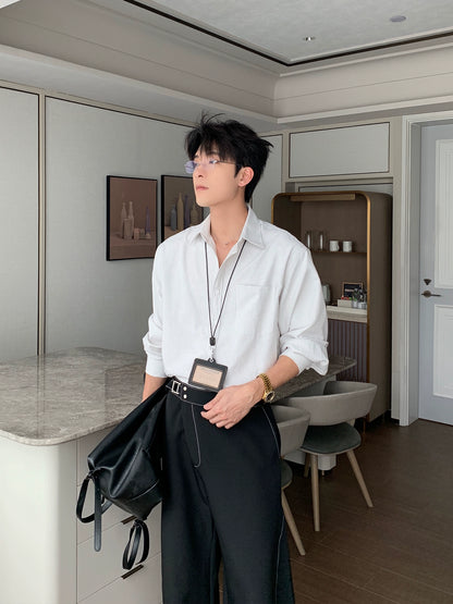 Striped Cleanfit Long Sleeve Shirt WN20485