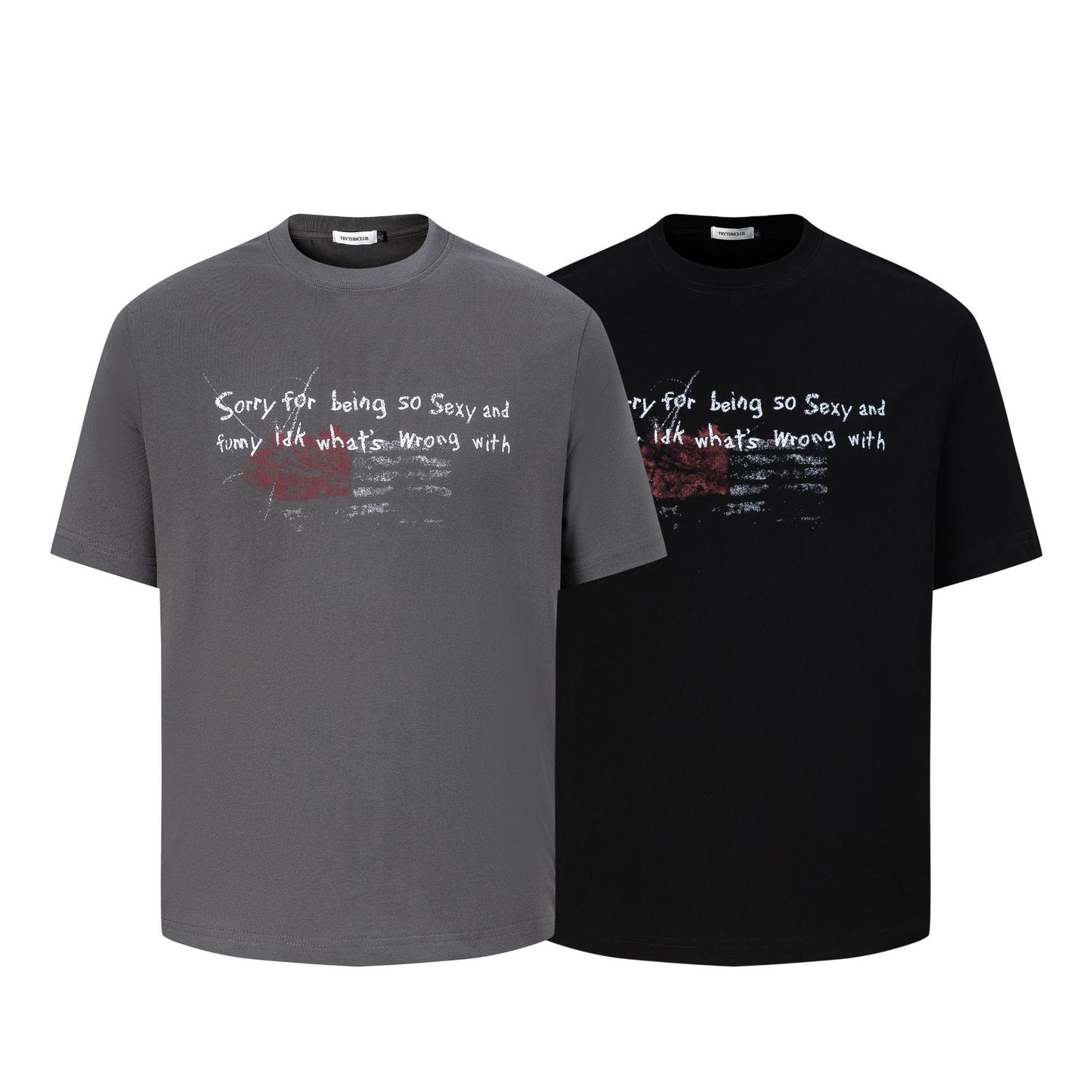 Letter Graphic Short Sleeve T-Shirt WN25842