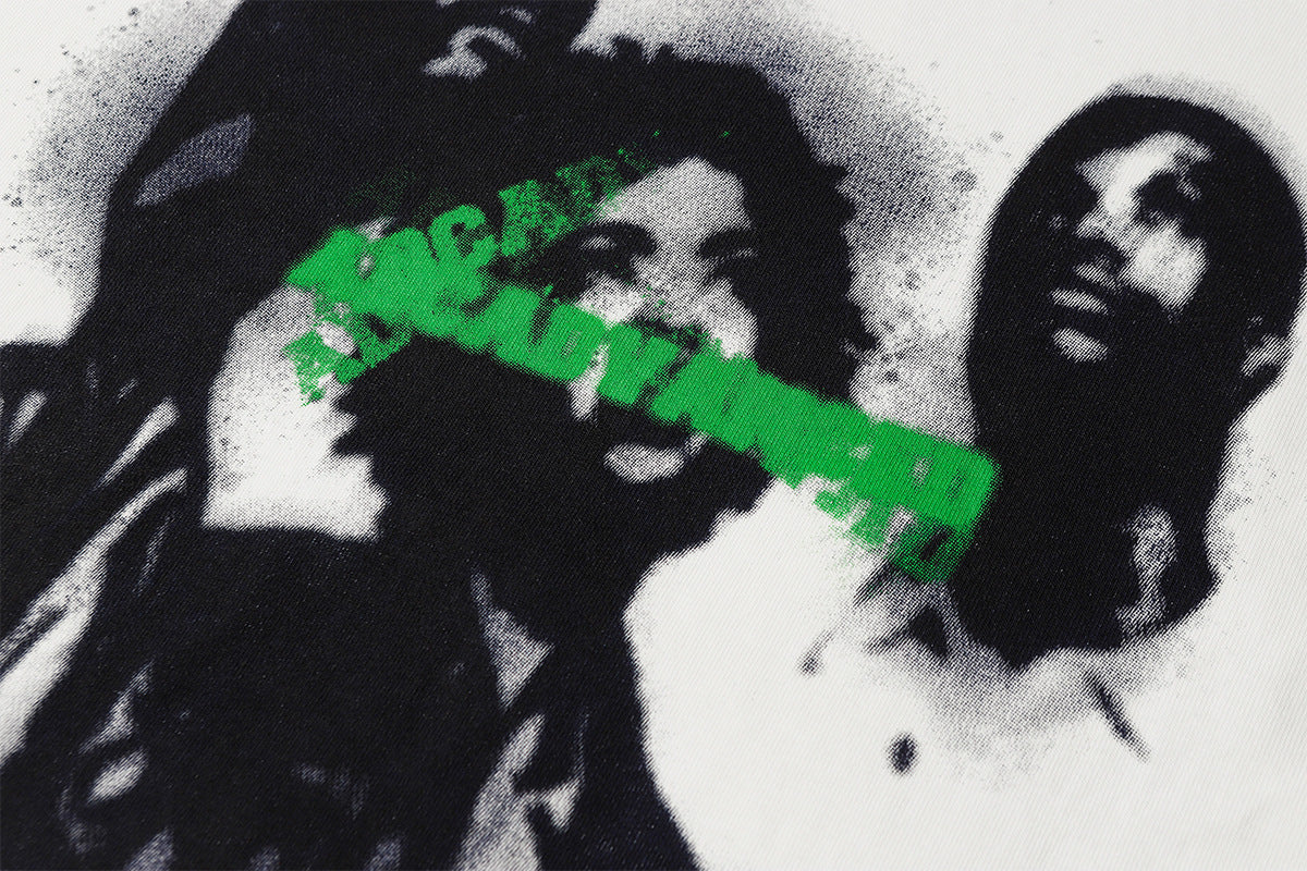 Dark Graphic Print Short Sleeve T-Shirt WN16131