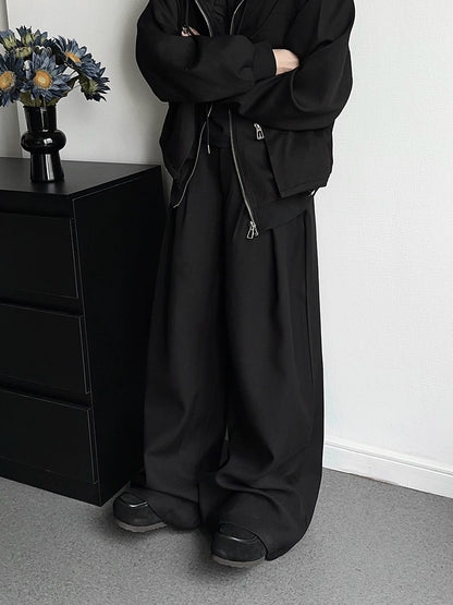 Deconstructed Wide Leg Trousers WN19361