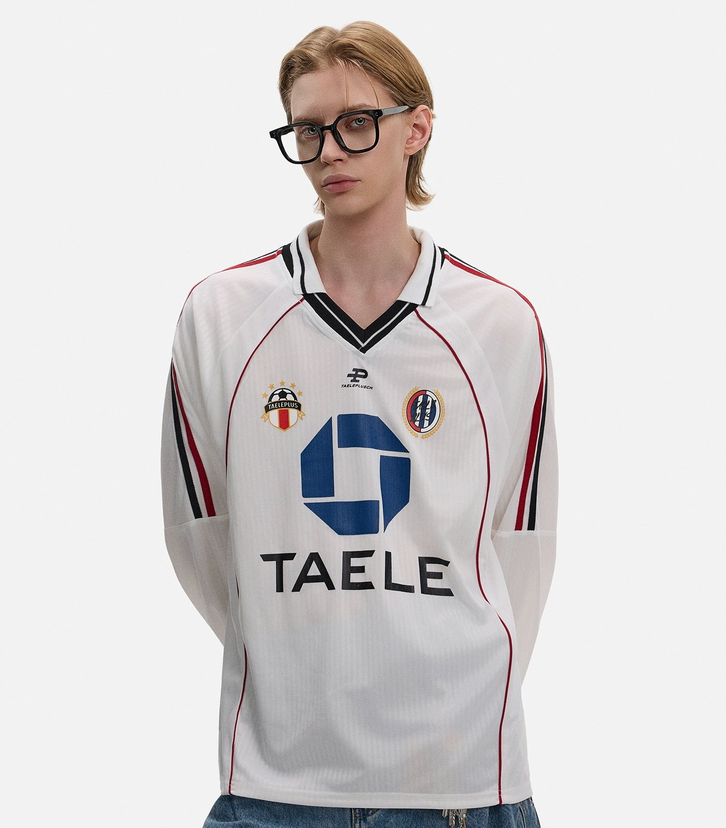 V-Neck Sporty Long Sleeve Sweatshirt WN21436