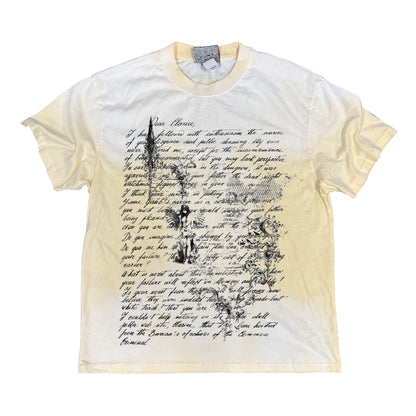 Tie-Dye Gradient Design Oversize Short Sleeve T-Shirt WN16884