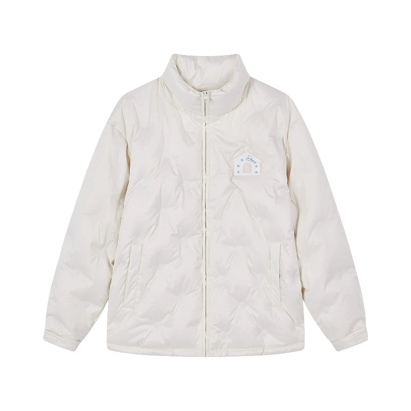 Embossed White Duck Down Jacket WN10102