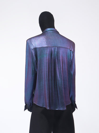 Gradient Design Long Sleeve Shirt WN23745