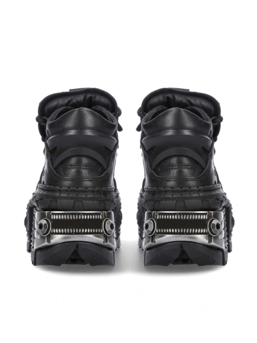 Derby Design Chunky Sole Large Toe Shoes WN19191