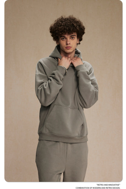 Oversize Plain Hoodie WN9968