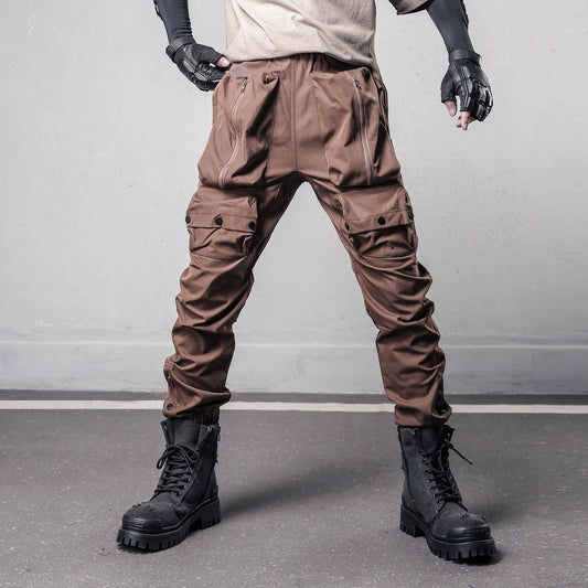 Tactical Multi-Pocket Cuffed Cargo Pants WN22462