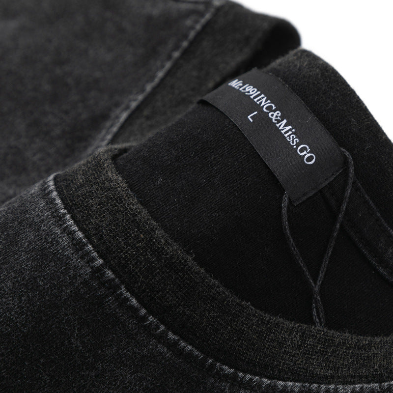 Oversize Graphic Print Tank Top WN16507