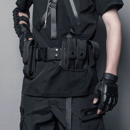 Multi Pocket Tactical Waist Bag WN22346