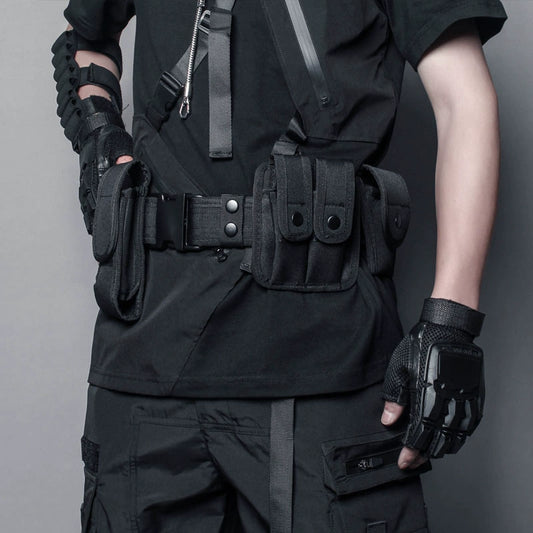 Multi Pocket Tactical Waist Bag WN22346