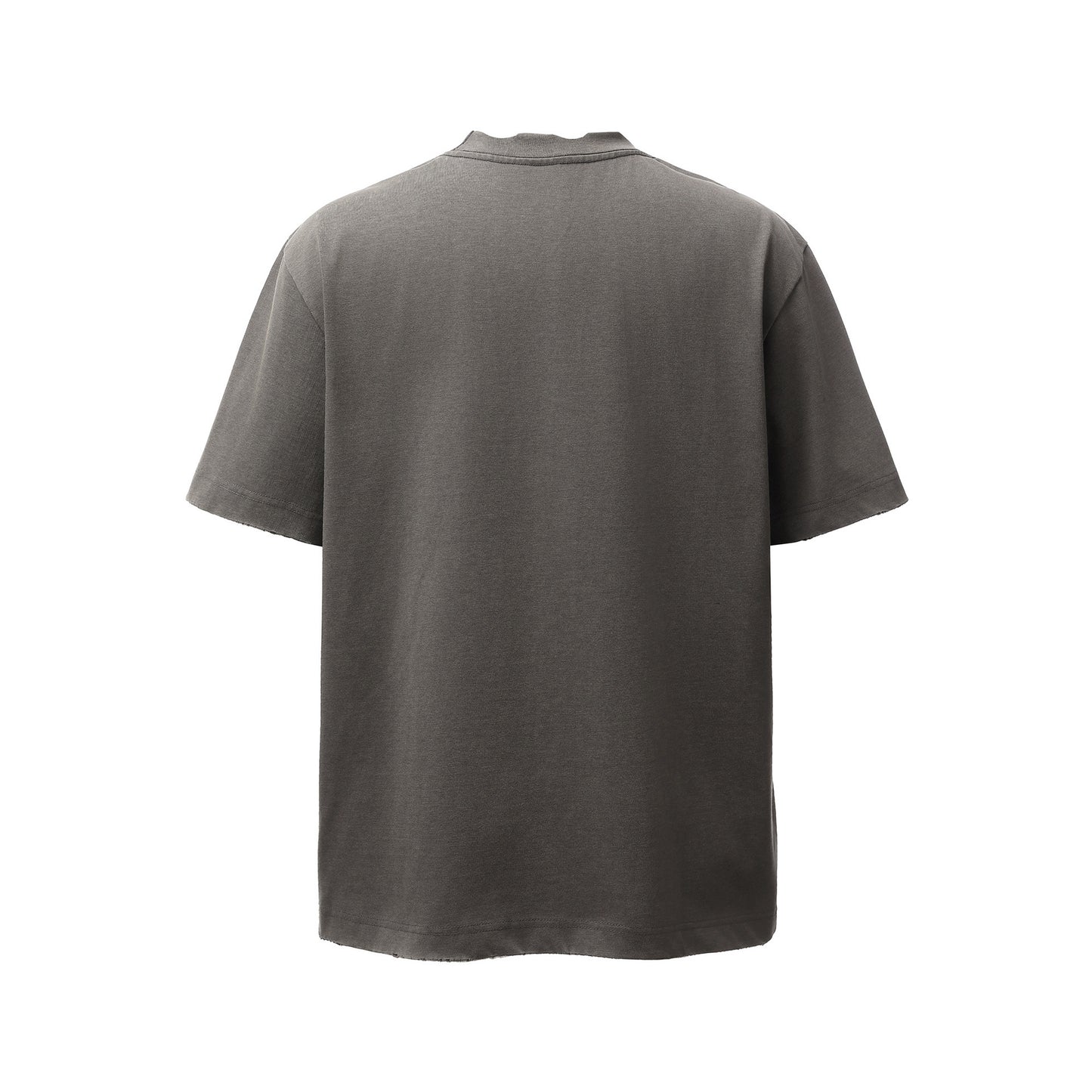 Portrait Letter Print Short Sleeve T-Shirt WN25517