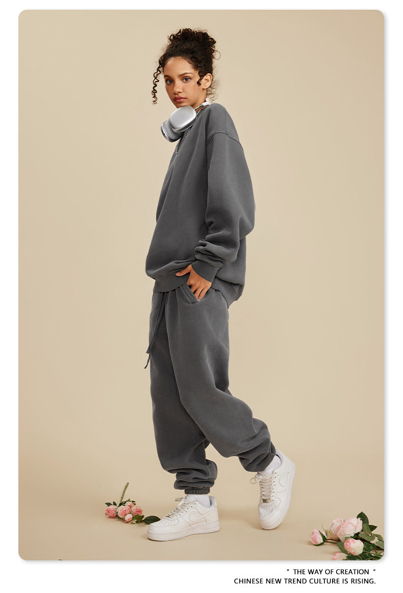 Oversize Washed Sweatshirt WN6028