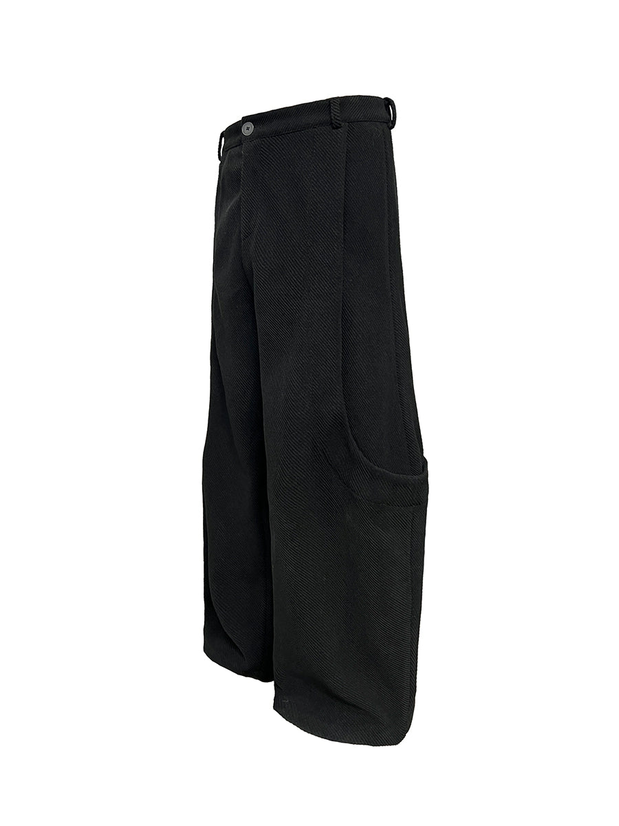 Irregular Wide Leg Trousers WN8546