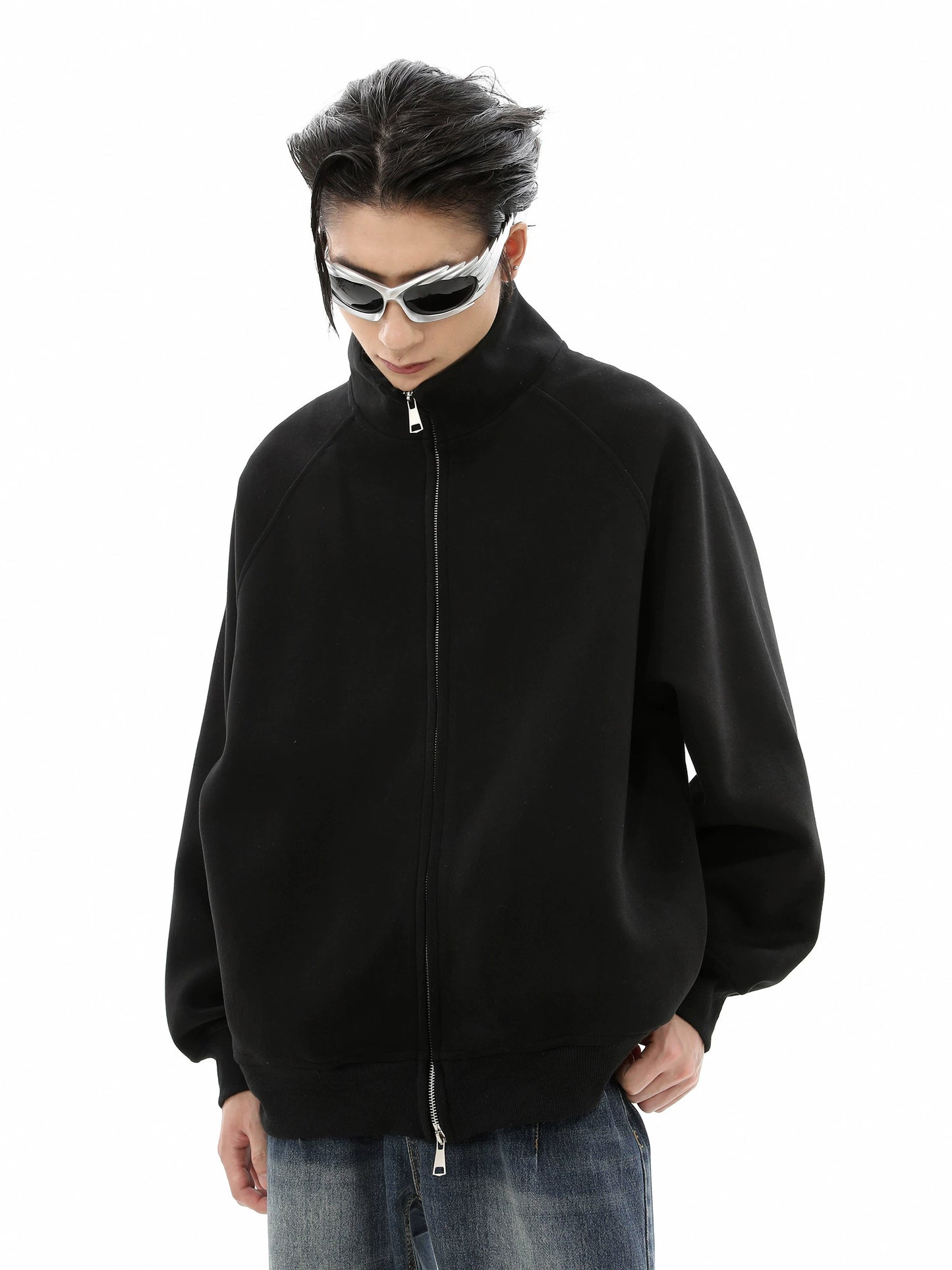 Heavyweight Double Ziper Sweatshirt WN10413