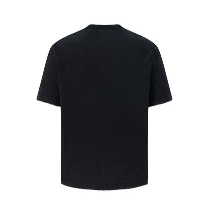 Abstract Graphic Design Short Sleeve T-Shirt WN26040