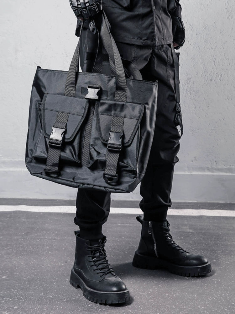 Functional Multi-Pocket Large Capacity Tote Bag WN22439