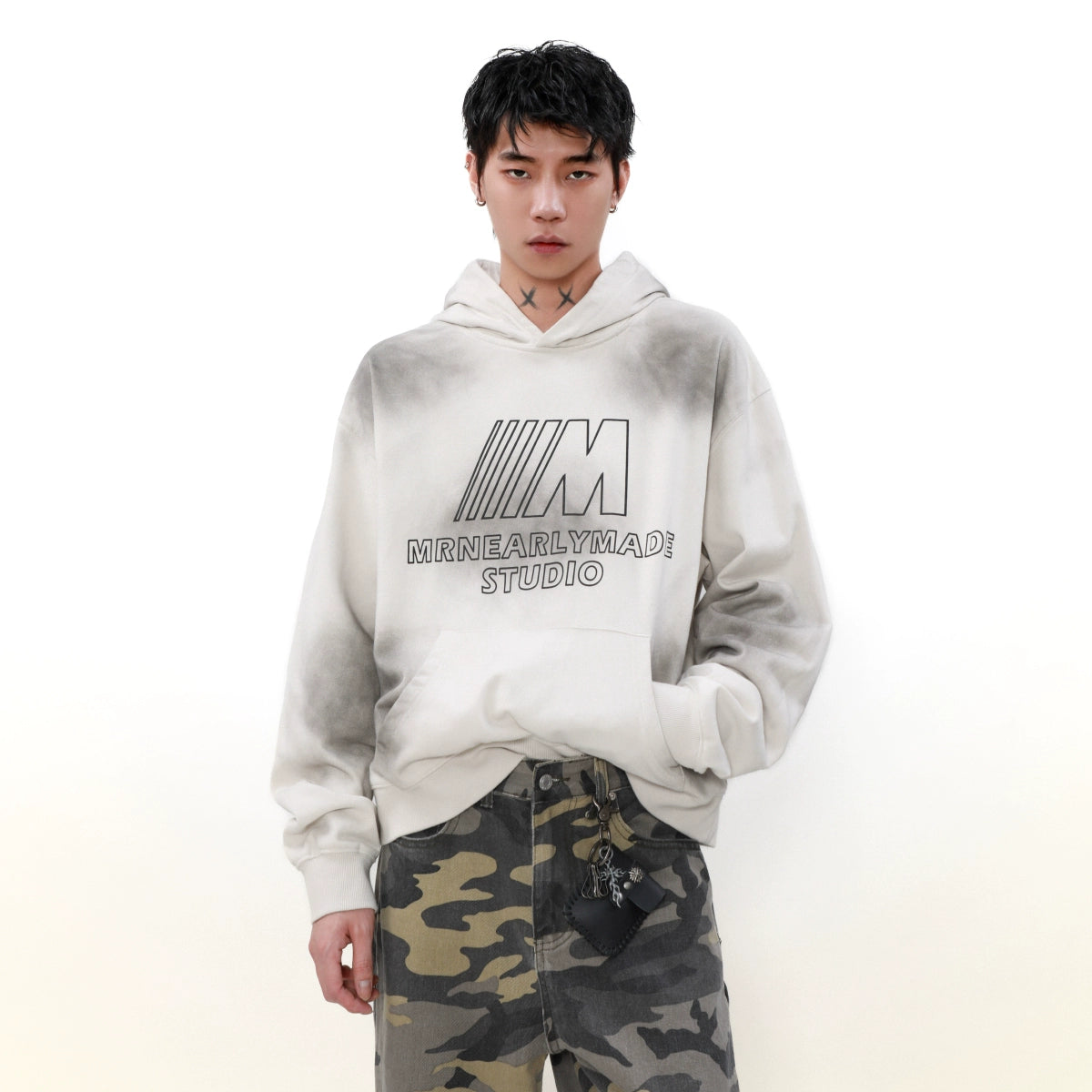 Cleanfit Print Pullover Hoodie WN8347