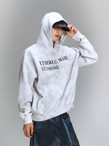 Letter Print Oversize Hoodie WN8435