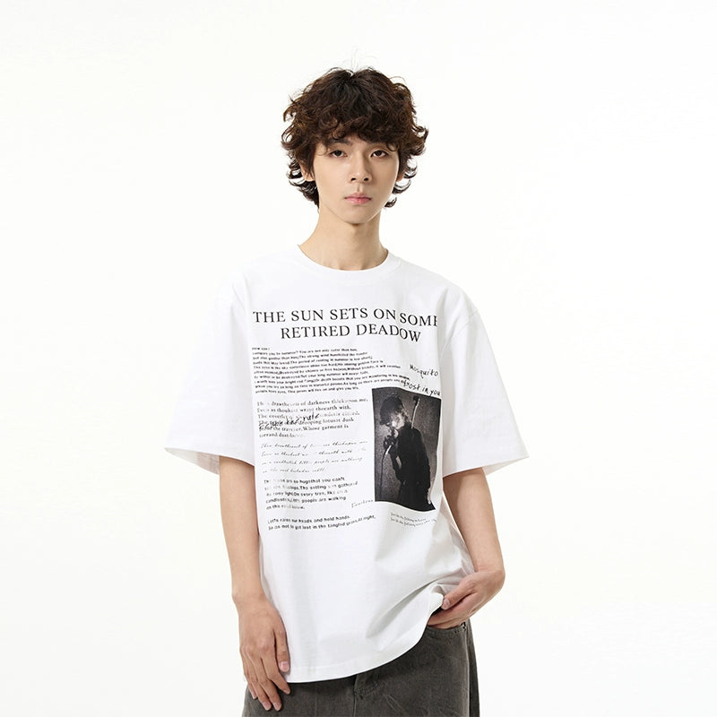 Print Short Sleeve T-Shirt WN5144