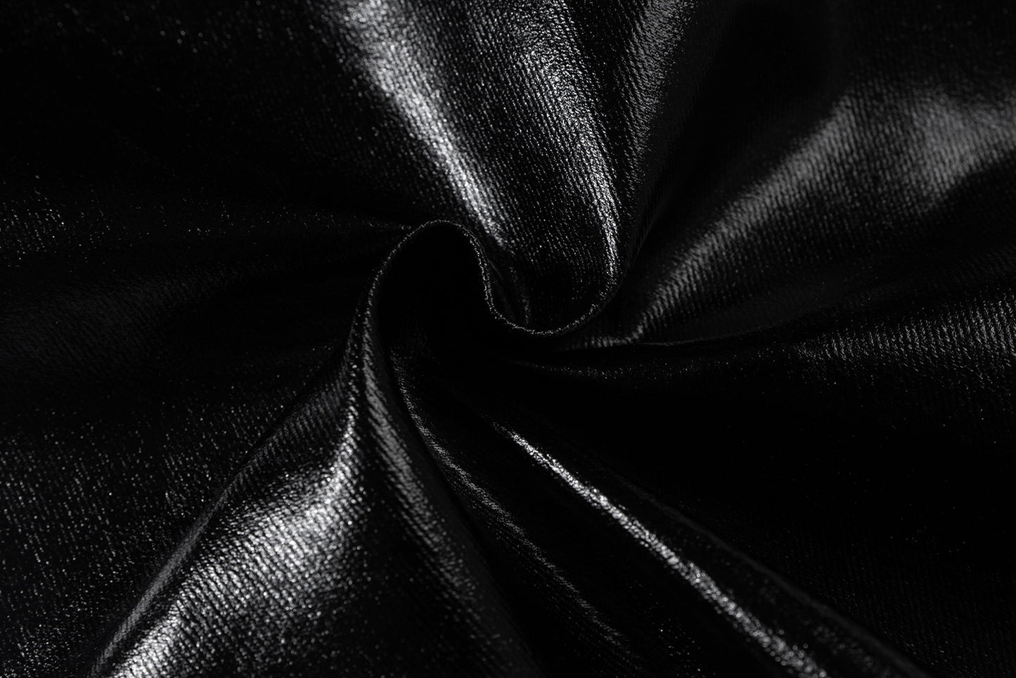 Coated Glossy Flare Denim Jeans WN11356