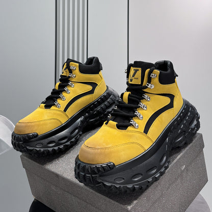 Chunky Platform Height Increase Boots WN24795