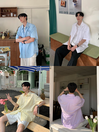 Oversize Short Sleeve Shirt WN24863