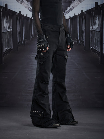 Flare Multi Pocket Cargo Pants WN22803
