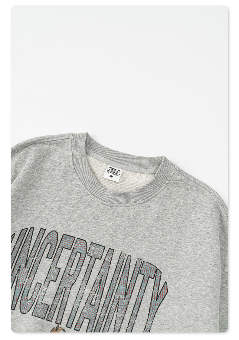 Oversize Round Neck Sweatshirt WN9939