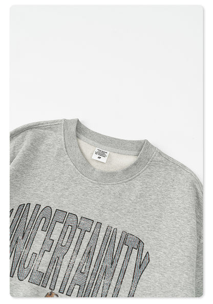 Oversize Round Neck Sweatshirt WN9939