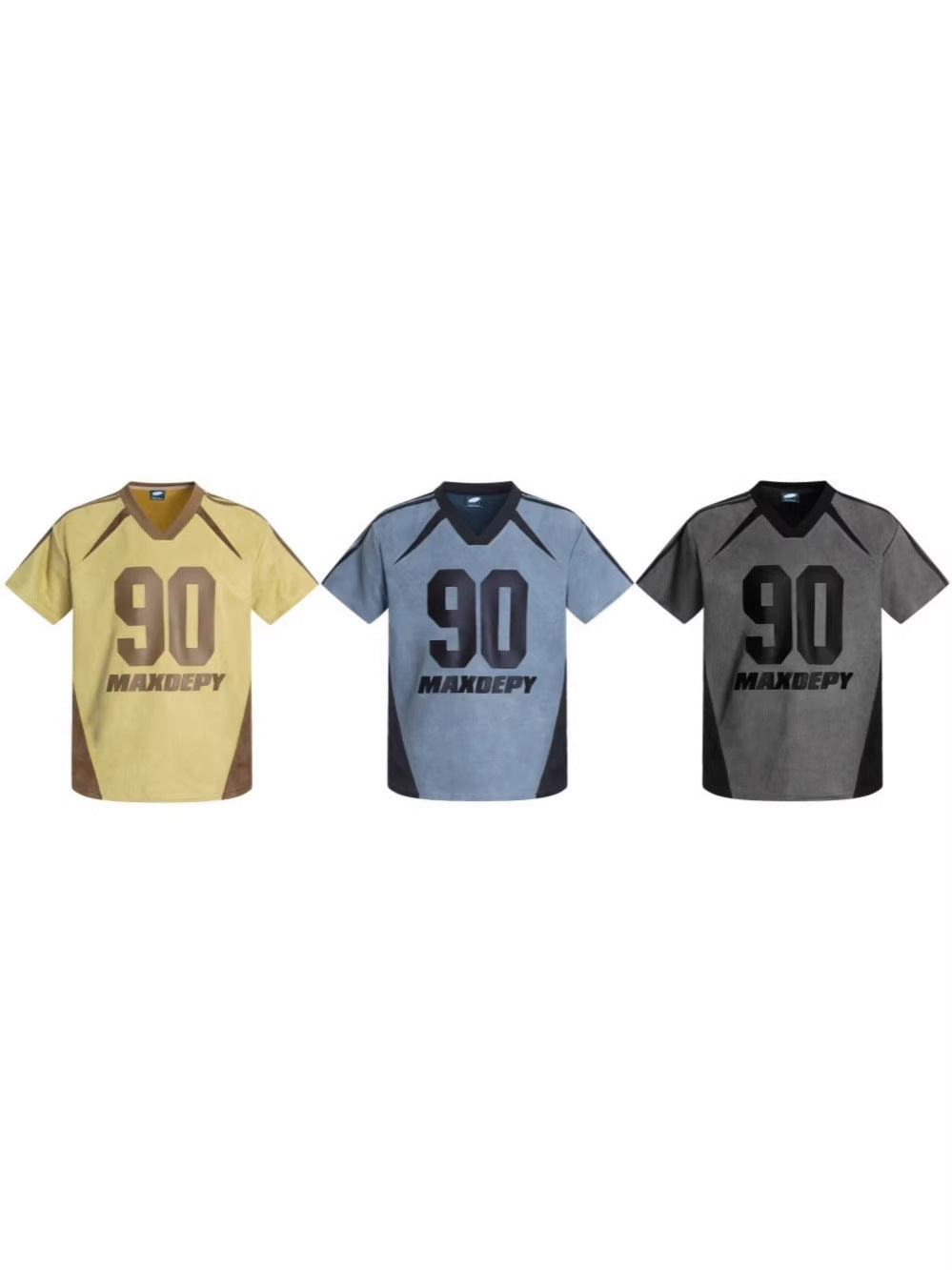 Number Graphic Short Sleeve T-Shirt & Stripe Wide Leg Pants Setup WN28062